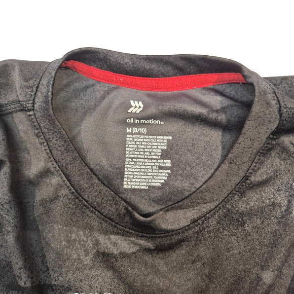 Lot of 3 All In Motion Boys Active T-Shirts Size Medium Short Sleeve Athletic - Picture 12 of 12